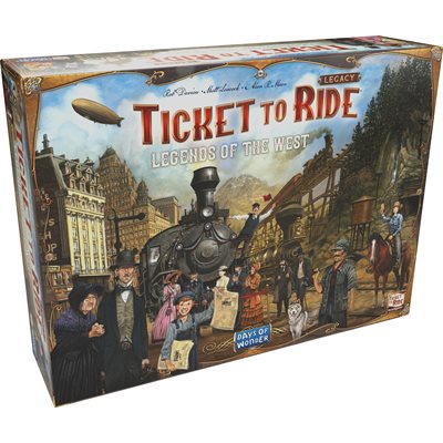 Ticket to Ride Legacy Legends of the West - Collector's Avenue