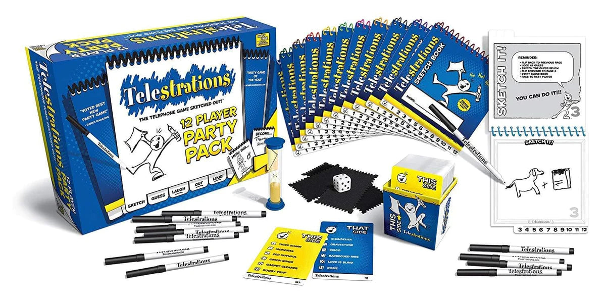 Telestrations 12 Player Party Pack - Collector's Avenue