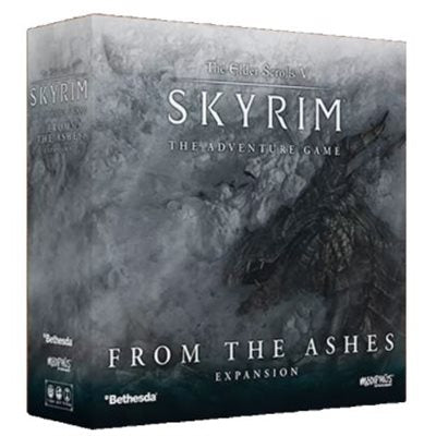 The Elder Scrolls Skyrim Adventure Board Game From the Ashes Expansion