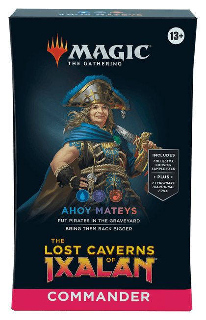 Mtg Magic The Gathering The Lost Caverns of Ixalan Commander Deck - Ahoy Mates - Collector's Avenue