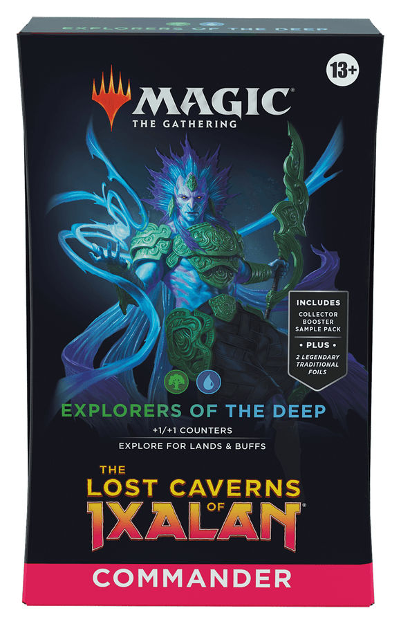 Magic The Gathering The Lost Caverns of Ixalan Commander Deck - Explorers of the Deep