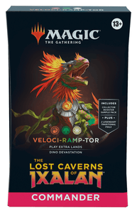 Mtg Magic The Gathering The Lost Caverns of Ixalan Commander Deck - Veloci-Ramp-Tor