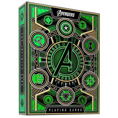 Theory 11 Playing Cards Marvel's The Avengers (Green)