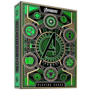 Theory 11 Playing Cards Marvel's The Avengers (Green)