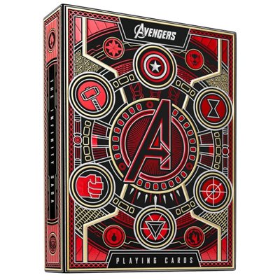 Theory 11 Playing Cards Marvel's The Avengers (Red)