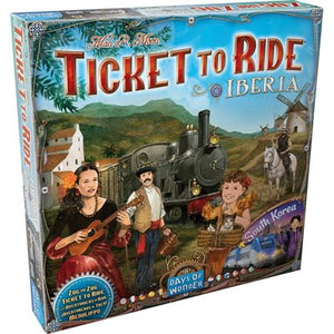 Ticket to Ride Map Collection 8 Iberia & South Korea - Collector's Avenue