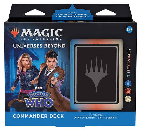 MTG Magic The Gathering Universes Beyond Doctor Who Commander Deck - Timey-Wimey