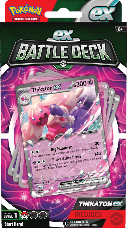 Pokemon ex Battle Deck - Tinkaton ex - Collector's Avenue