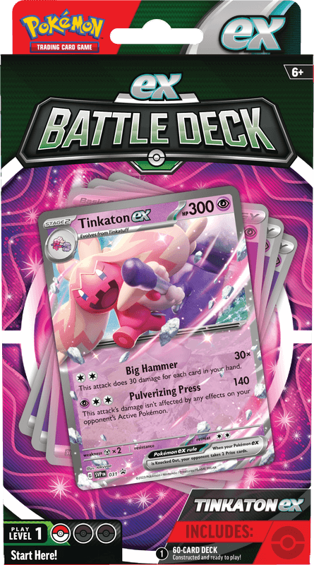 Pokemon ex Battle Deck - Tinkaton ex - Collector's Avenue