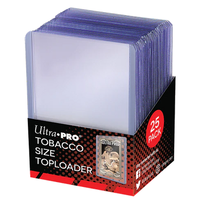 Ultra PRO Tobacco Card Size Toploaders (25ct)