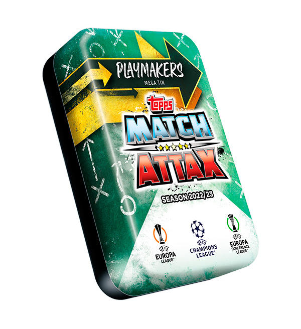 Topps UEFA Champions League Match Attax 2022-23 Mega Tin Playmakers - Collector's Avenue