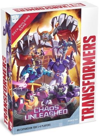 Transformers Deck-Building Game Chaos Unleashed Expansion