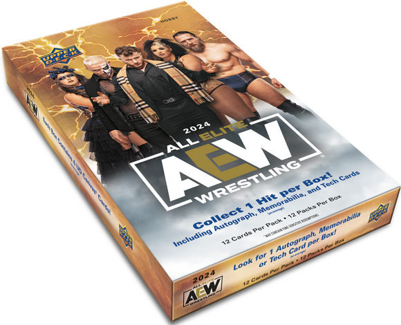 2024 Upper Deck All Elite Wrestling AEW Hobby Box