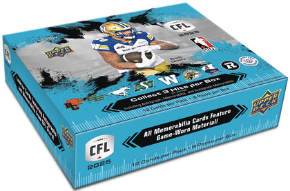 2025 Upper Deck CFL Football Hobby Box