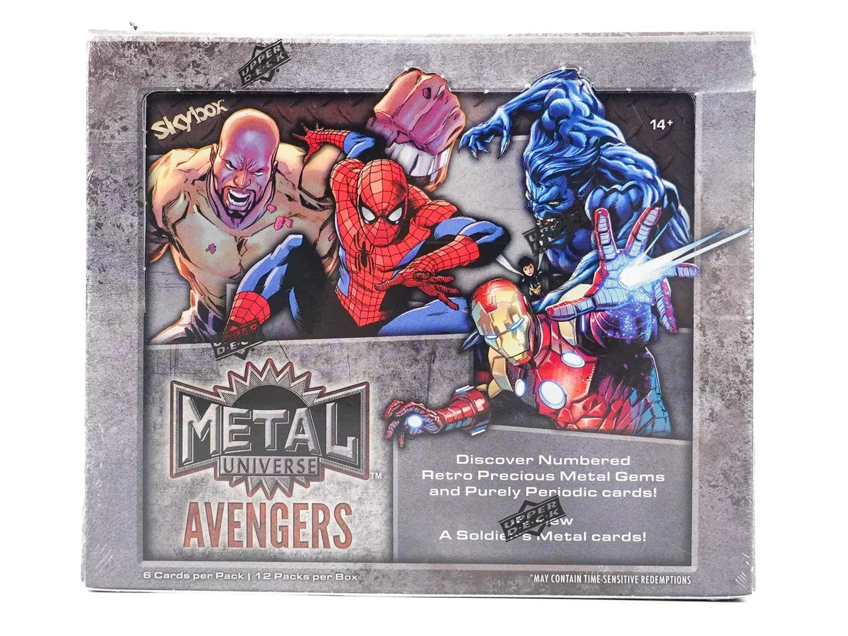 2024 Upper Deck Skybox Metal Universe Marvel Avengers Hobby Box - Collector's Avenue