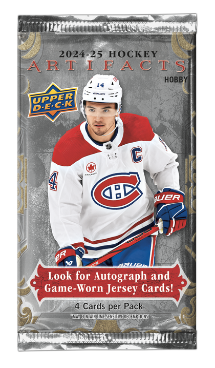 2024-25 Upper Deck Artifacts Hockey Hobby Pack