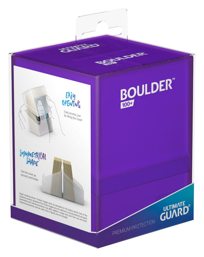 Ultimate Guard - Boulder 100+ Deck Box Case - Amethyst - Collector's Avenue