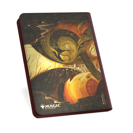 MTG Magic The Gathering Ultimate Guard 18 Pocket Zipfolio 360 Xenoskin Sideloading Binder - Bloomburrow - V3 - Collector's Avenue