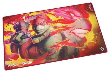 MTG Magic The Gathering Ultimate Guard Playmat - Teenage Mutant Ninja Turtles - Raphael's Technique