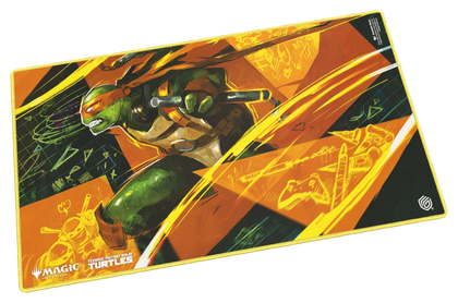 MTG Magic The Gathering Ultimate Guard Playmat - Teenage Mutant Ninja Turtles - Michelangelo's Technique