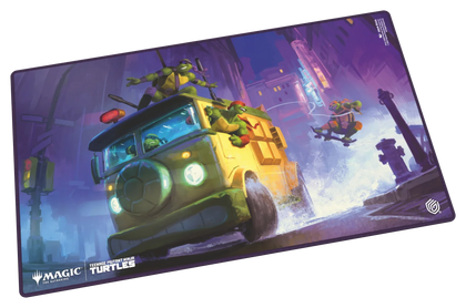 MTG Magic The Gathering Ultimate Guard Playmat - Teenage Mutant Ninja Turtles - Turtle Van