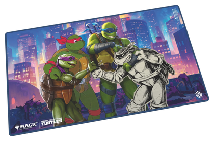 MTG Magic The Gathering Ultimate Guard Playmat - Teenage Mutant Ninja Turtles - Turtles Forever