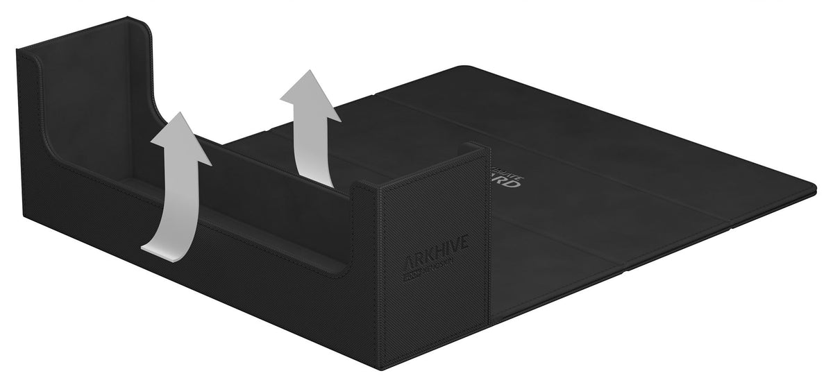 Ultimate Guard Deck Case Arkhive Xenoskin 400+ Monocolor Black - Collector's Avenue