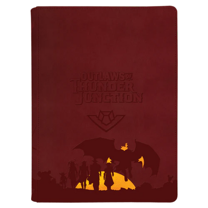 MTG Magic The Gathering Ultra PRO 9-Pocket Premium Zippered PRO-Binder - Outlaws of Thunder Junction - Collector's Avenue