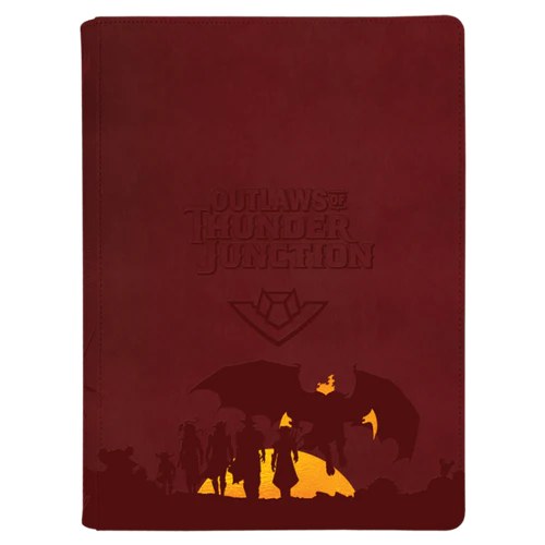 MTG Magic The Gathering Ultra PRO 9-Pocket Premium Zippered PRO-Binder - Outlaws of Thunder Junction - Collector's Avenue