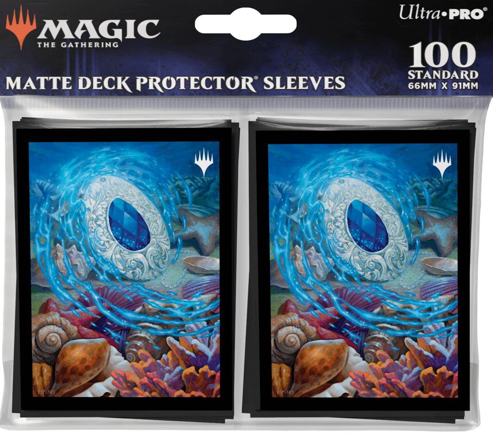 MTG Magic The Gathering Ultra Pro Deck Protector 100ct Sleeves - Modern Horizons 3 - Blue - Collector's Avenue