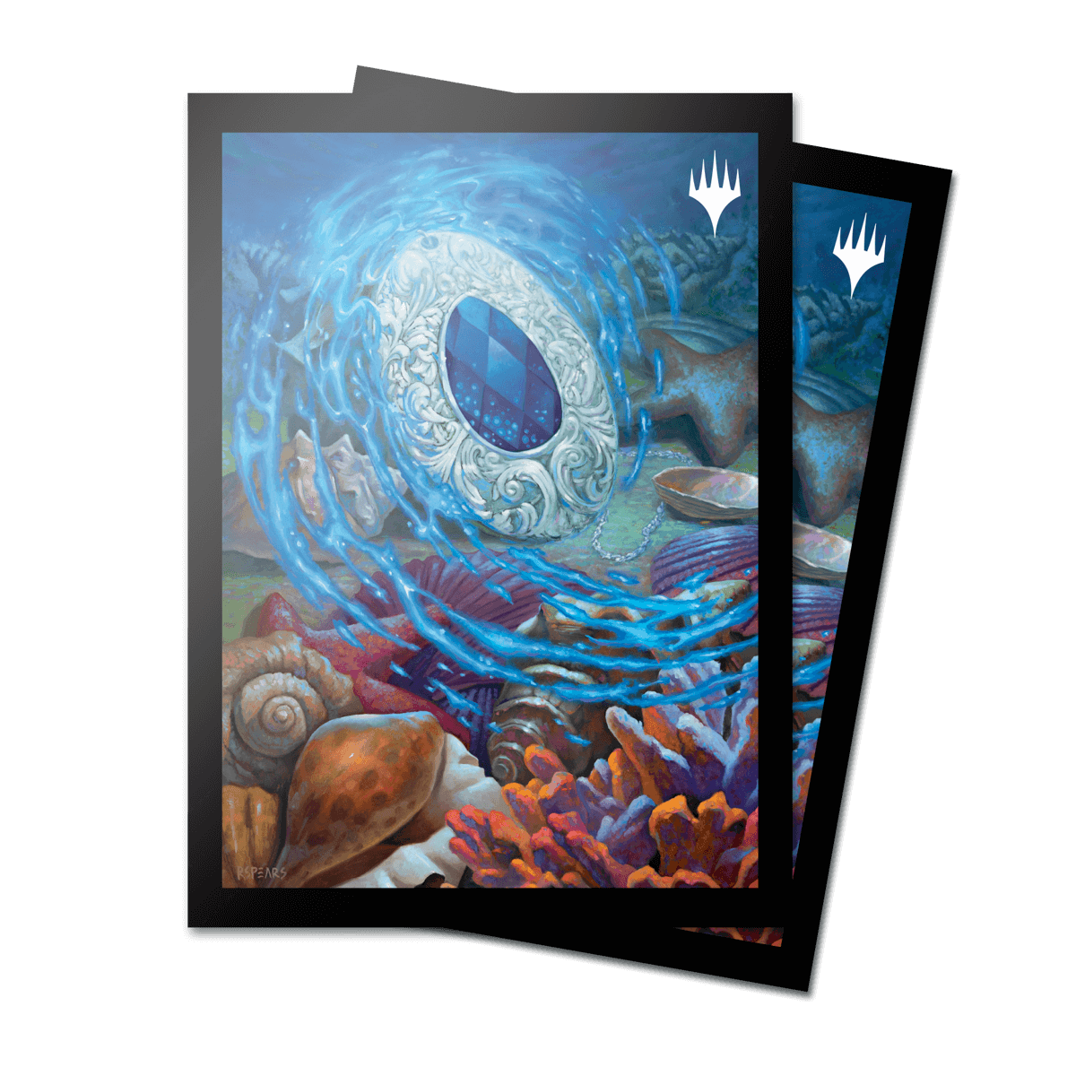 MTG Magic The Gathering Ultra Pro Deck Protector 100ct Sleeves - Modern Horizons 3 - Blue - Collector's Avenue