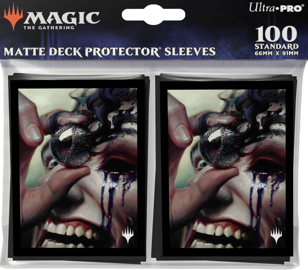 MTG Magic The Gathering Ultra Pro Deck Protector 100ct Sleeves - Modern Horizons 3 - Black - Collector's Avenue