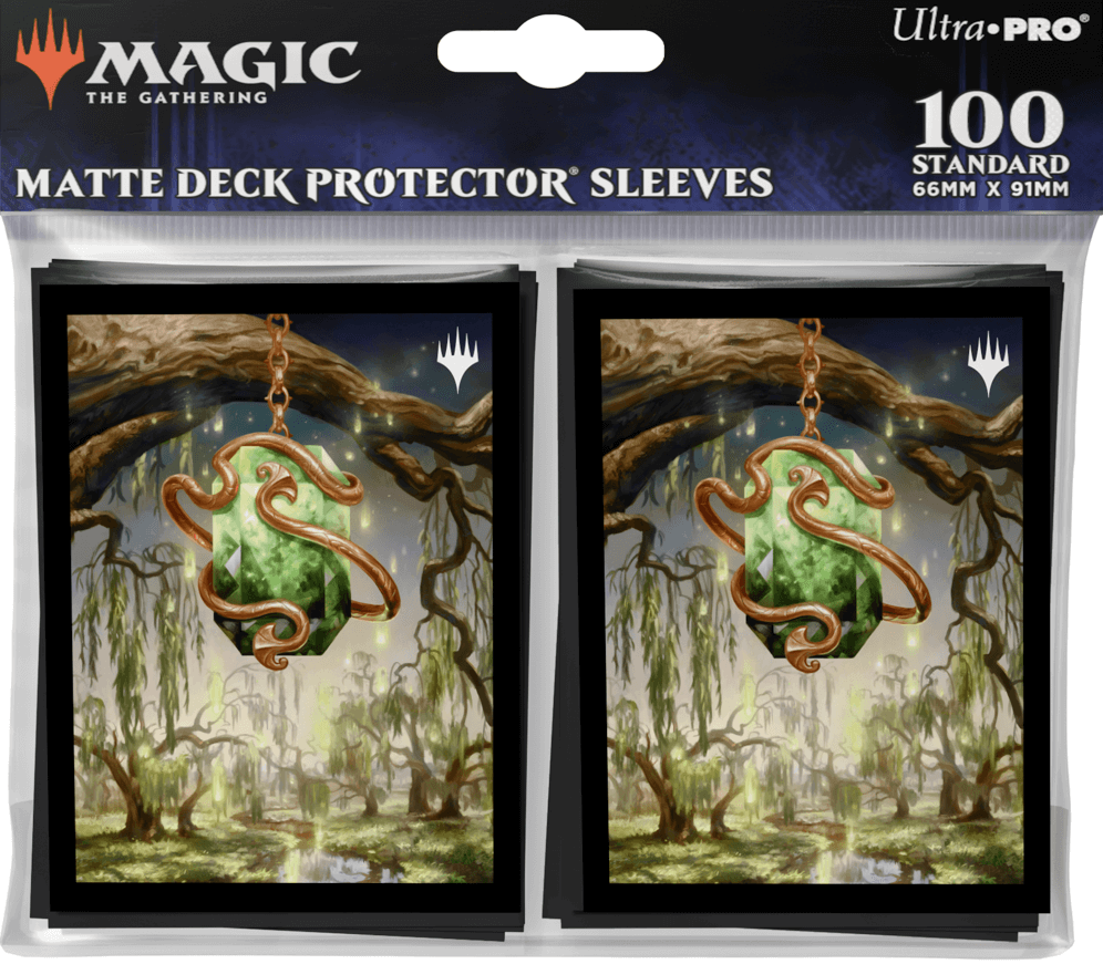 MTG Magic The Gathering Ultra Pro Deck Protector 100ct Sleeves - Modern Horizons 3 - Green - Collector's Avenue