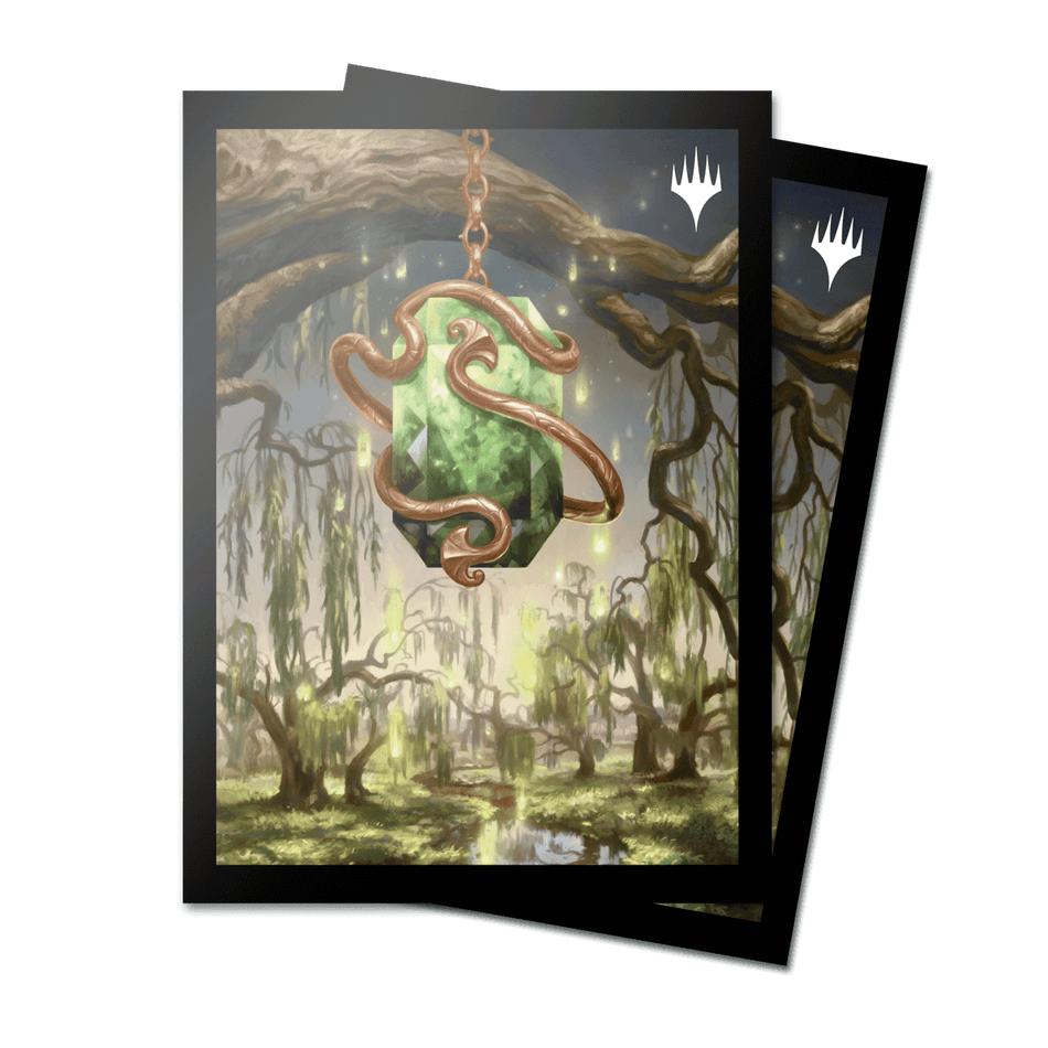 MTG Magic The Gathering Ultra Pro Deck Protector 100ct Sleeves - Modern Horizons 3 - Green - Collector's Avenue