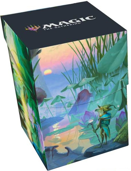 MTG Magic The Gathering Ultra Pro 100+ Deck Box - Bloomburrow - Blue - Collector's Avenue