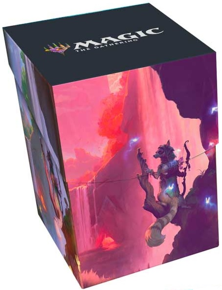 MTG Magic The Gathering Ultra Pro 100+ Deck Box - Bloomburrow - Red - Collector's Avenue