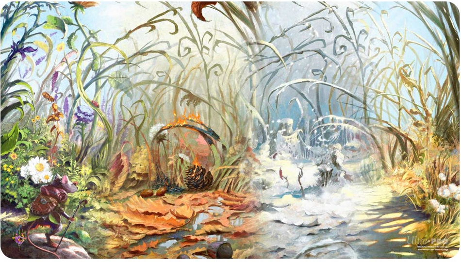 MTG Magic The Gathering Ultra Pro Playmat - Bloomburrow - White - Collector's Avenue