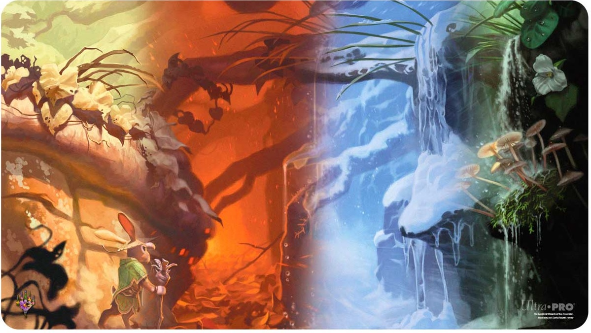 MTG Magic The Gathering Ultra Pro Playmat - Bloomburrow - Green - Collector's Avenue