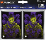 MTG Magic The Gathering Ultra Pro Deck Protector 100ct Sleeves - Duskmourn - Alternate Art Planeswalker