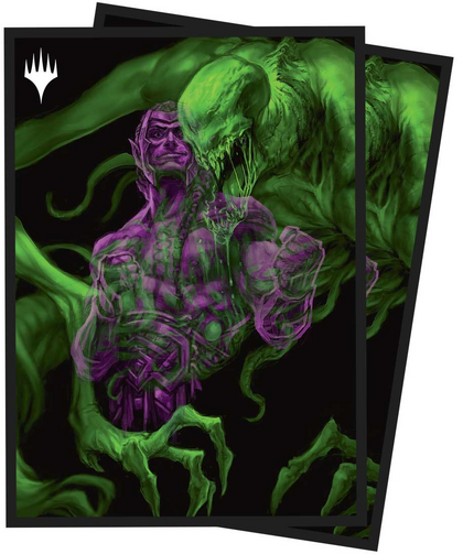 mtg duskmourn card sleeves Magic: the Gathering game ends in draw with Duskmourn's Claim a strategy insert to guide your gameplay MTG Duskmourn Exhume Apex Sleeves