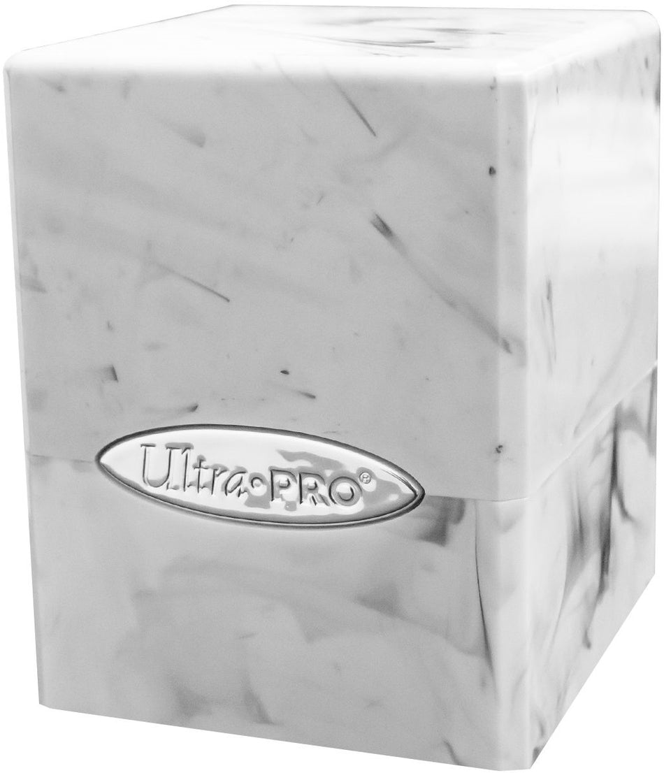 Ultra PRO Satin Cube Deck Box White/Black