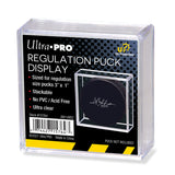 Ultra PRO Square Regulation Hockey Puck Holder - Collector's Avenue