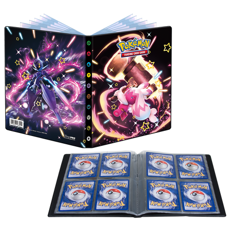 Pokemon Scarlet and Violet SV4.5 Paldean Fates Shiny Tinkaton and Ceruledge 4-Pocket Portfolio - Collector's Avenue