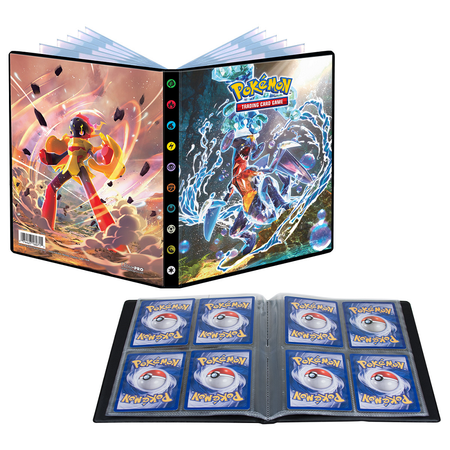 Pokemon Ultra PRO Scarlet & Violet Paradox Rift 4-Pocket Portfolio - Collector's Avenue