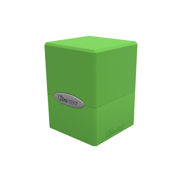 Ultra PRO Satin Cube Deck Box Lime Green
