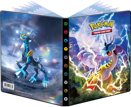 Pokemon Scarlet and Violet Temporal Forces Raging Bolt and Iron Crown Ultra PRO 4-Pocket Portfolio - Collector's Avenue