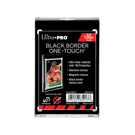 Ultra PRO 130pt Black Border One Touch Magnetic Closure - Collector's Avenue