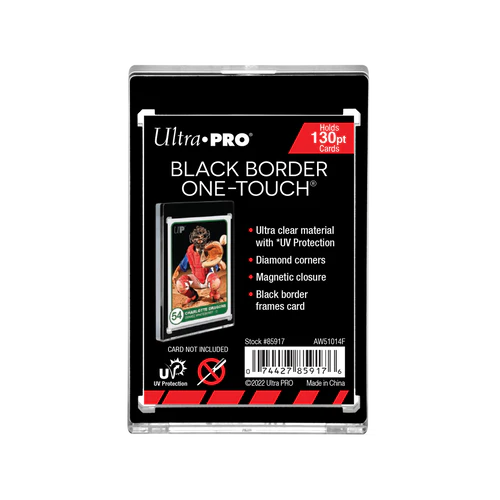 Ultra PRO 130pt Black Border One Touch Magnetic Closure - Collector's Avenue