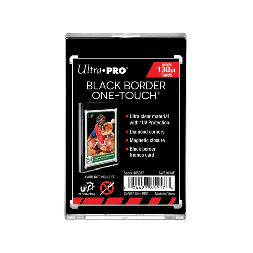 Ultra PRO 130pt Black Border One Touch Magnetic Closure