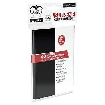 Ultimate Guard Supreme Oversized Sleeves 40ct 91x129mm - Collector's Avenue